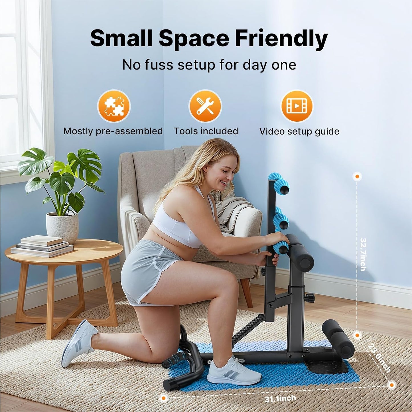 Dual-Spring Assisted Deep Squat Trainer