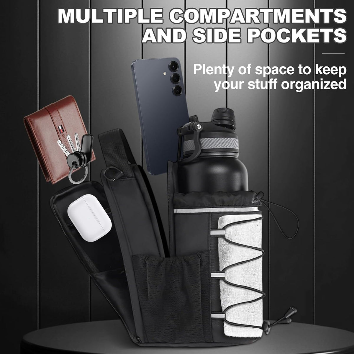 Magnetic Performance Bottle Sleeve & Organizer
