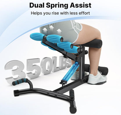 Dual-Spring Assisted Deep Squat Trainer