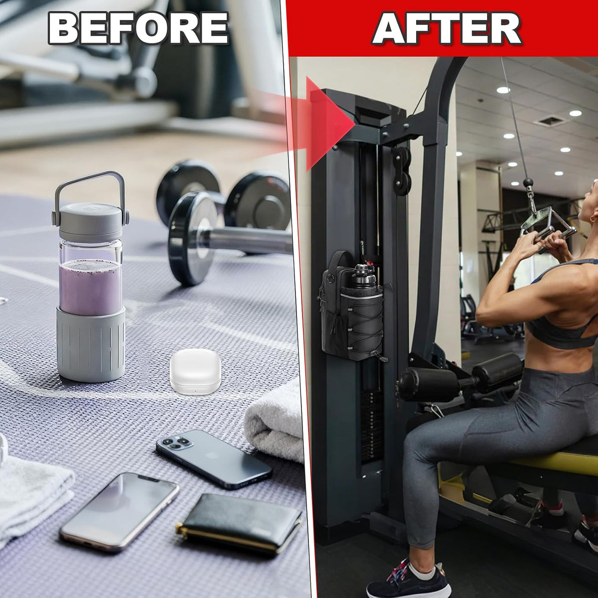 Magnetic Performance Bottle Sleeve & Organizer